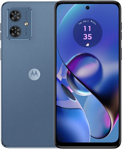Motorola Moto G53 (5G) Dual-SIM 128GB ROM + 4GB RAM (solo GSM | Sin CDMA)  Smartphone 5G desbloqueado de fábrica (azul tinta) - Versión internacional