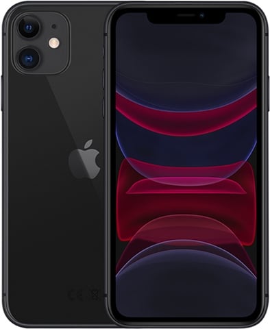 iPhone 11 128GB ブラック SIMロック解除済 初期化済 整備済み品 Apple 
