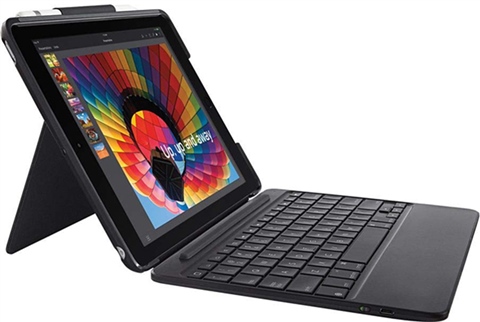 Logitech Bluetooth Slim Keyboard & Stand Combo For iPad 5th & 6th Gen ...