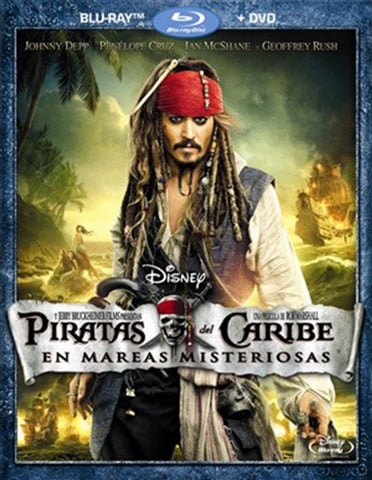 Piratas Del Caribe 4 Navegando Aguas Misteriosas Dvd Nuevo