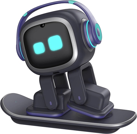 Living AI EMO ロボット EMO GO WHITE自動移動 AIロボット EMO GO HOME