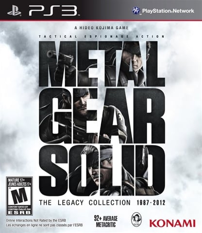 Metal Gear Solid Legacy Collection (No DLC) CeX (MX