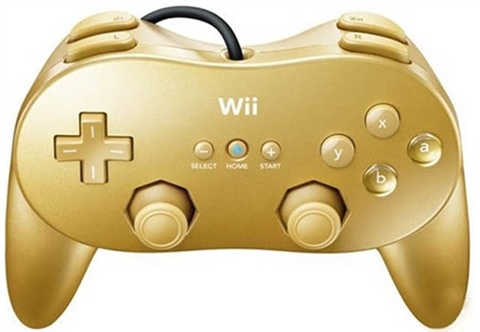 físicamente distorsión Oblea Nintendo Wii Oficial Mando Clasico Dorad - CeX (MX): - Buy, Sell, Donate
