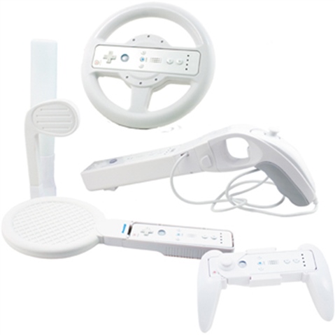 Wii Accessory Pack Dreamgear Wii 6 in 1 Accessory Pack - CeX (MX): - Comprar, Vender, Donar